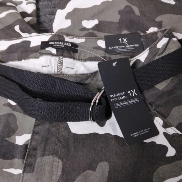 American Bazi Men Color Twill Bermuda Short - Picture 5 of 7